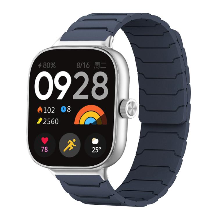 Bracelet de montre magnétique en silicone xDfind, For Xiaomi Band 10 Pro/9 Pro/Redmi Watch 6/5/4, For Redmi Watch 3 Active / Watch 3 Lite, For Redmi Watch 3