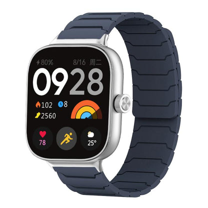 Bracelet de montre magnétique en silicone xDfind, For Xiaomi Band 10 Pro/9 Pro/Redmi Watch 6/5/4, For Redmi Watch 3 Active / Watch 3 Lite, For Redmi Watch 3