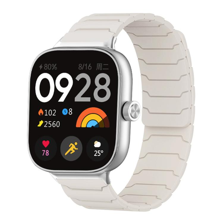 Bracelet de montre magnétique en silicone xDfind, For Xiaomi Band 10 Pro/9 Pro/Redmi Watch 6/5/4, For Redmi Watch 3 Active / Watch 3 Lite, For Redmi Watch 3
