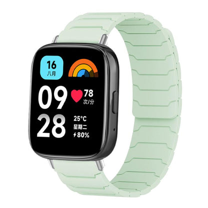 Bracelet de montre magnétique en silicone xDfind, For Xiaomi Band 10 Pro/9 Pro/Redmi Watch 6/5/4, For Redmi Watch 3 Active / Watch 3 Lite, For Redmi Watch 3