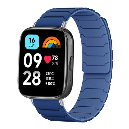 Bracelet de montre magnétique en silicone xDfind, For Xiaomi Band 10 Pro/9 Pro/Redmi Watch 6/5/4, For Redmi Watch 3 Active / Watch 3 Lite, For Redmi Watch 3