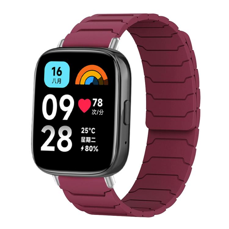 Bracelet de montre magnétique en silicone xDfind, For Xiaomi Band 10 Pro/9 Pro/Redmi Watch 6/5/4, For Redmi Watch 3 Active / Watch 3 Lite, For Redmi Watch 3