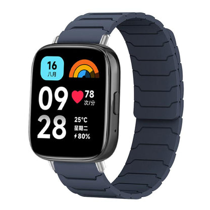 Bracelet de montre magnétique en silicone xDfind, For Xiaomi Band 10 Pro/9 Pro/Redmi Watch 6/5/4, For Redmi Watch 3 Active / Watch 3 Lite, For Redmi Watch 3