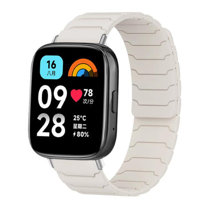 Bracelet de montre magnétique en silicone xDfind, For Xiaomi Band 10 Pro/9 Pro/Redmi Watch 6/5/4, For Redmi Watch 3 Active / Watch 3 Lite, For Redmi Watch 3
