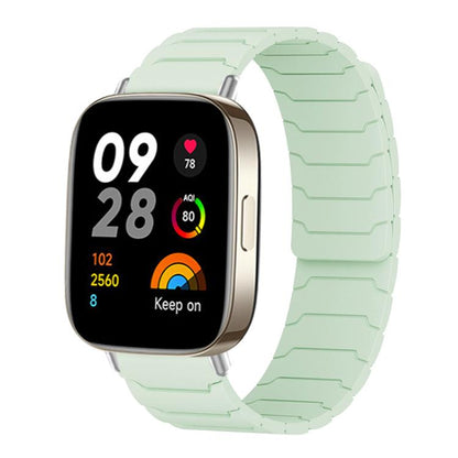 Bracelet de montre magnétique en silicone xDfind, For Xiaomi Band 10 Pro/9 Pro/Redmi Watch 6/5/4, For Redmi Watch 3 Active / Watch 3 Lite, For Redmi Watch 3