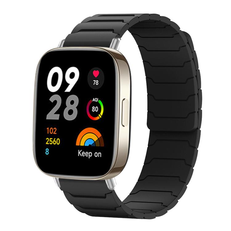 Bracelet de montre magnétique en silicone xDfind, For Xiaomi Band 10 Pro/9 Pro/Redmi Watch 6/5/4, For Redmi Watch 3 Active / Watch 3 Lite, For Redmi Watch 3