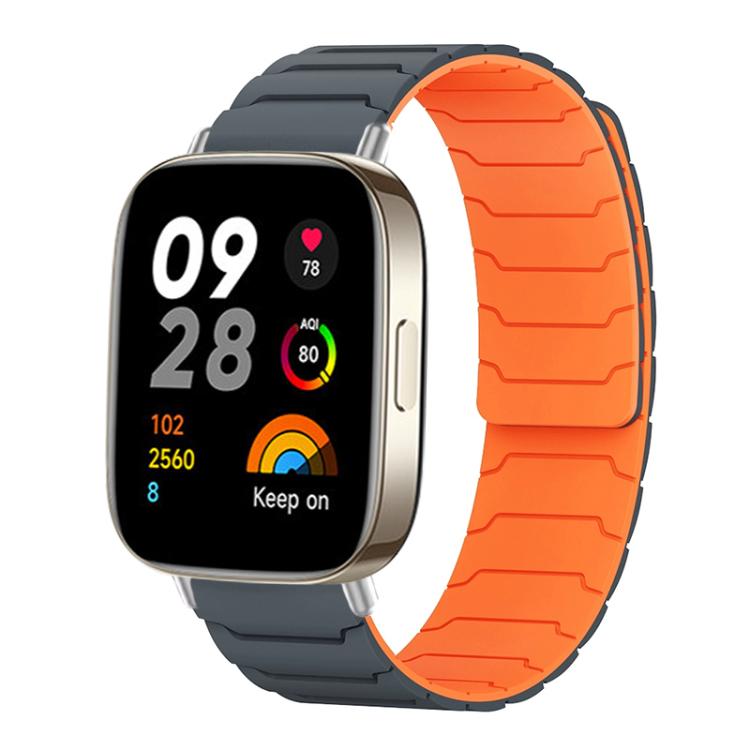 Bracelet de montre magnétique en silicone xDfind, For Xiaomi Band 10 Pro/9 Pro/Redmi Watch 6/5/4, For Redmi Watch 3 Active / Watch 3 Lite, For Redmi Watch 3