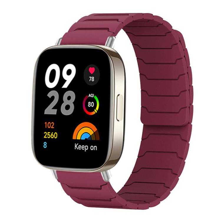 Bracelet de montre magnétique en silicone xDfind, For Xiaomi Band 10 Pro/9 Pro/Redmi Watch 6/5/4, For Redmi Watch 3 Active / Watch 3 Lite, For Redmi Watch 3