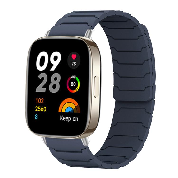 Bracelet de montre magnétique en silicone xDfind, For Xiaomi Band 10 Pro/9 Pro/Redmi Watch 6/5/4, For Redmi Watch 3 Active / Watch 3 Lite, For Redmi Watch 3