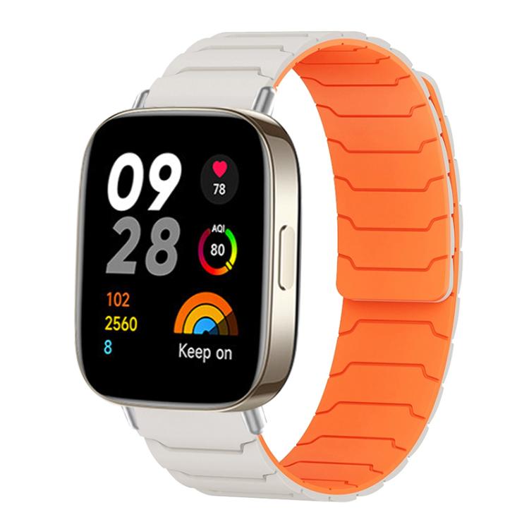 Bracelet de montre magnétique en silicone xDfind, For Xiaomi Band 10 Pro/9 Pro/Redmi Watch 6/5/4, For Redmi Watch 3 Active / Watch 3 Lite, For Redmi Watch 3