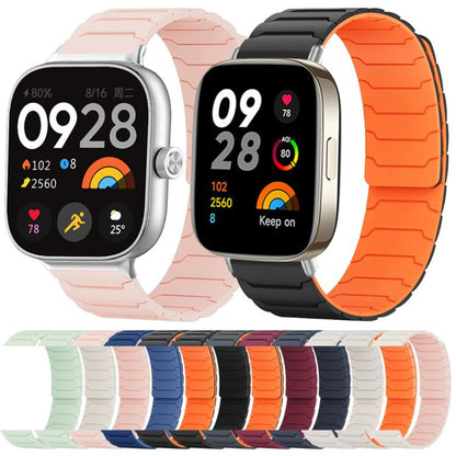 Bracelet de montre magnétique en silicone xDfind, For Xiaomi Band 10 Pro/9 Pro/Redmi Watch 6/5/4, For Redmi Watch 3 Active / Watch 3 Lite, For Redmi Watch 3