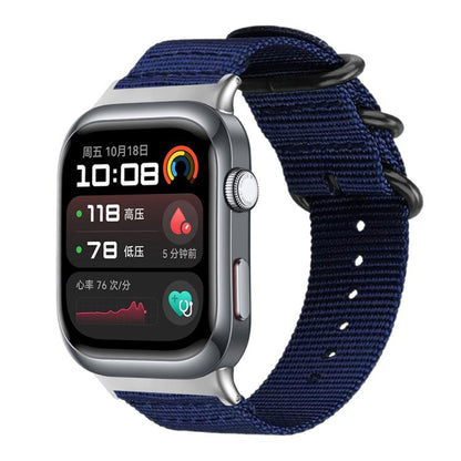 Bracelet de montre en nylon et toile xDfind avec boucle à anneau, For Huawei Watch Fit4 / Fit4 Pro / Fit3, For Huawei Watch D2