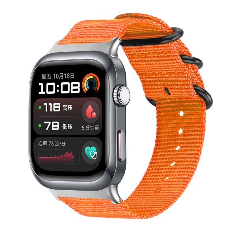 Bracelet de montre en nylon et toile xDfind avec boucle à anneau, For Huawei Watch Fit4 / Fit4 Pro / Fit3, For Huawei Watch D2