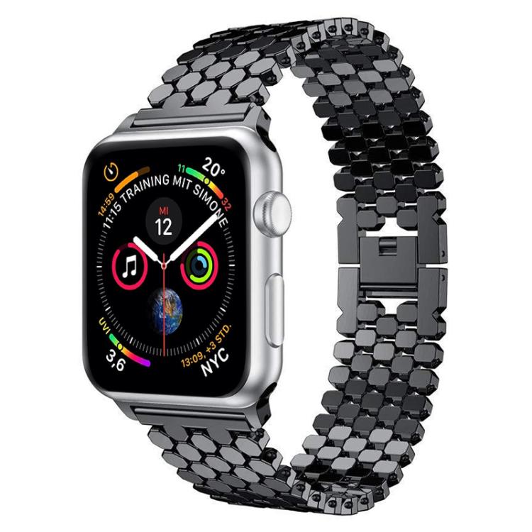 Bracelet de montre en métal à texture écailles de poisson xDfind, For Apple Watch 42 / 44 / 45 / 46 / 49mm, For Apple Watch 38 / 40 / 41 / S11 42mm