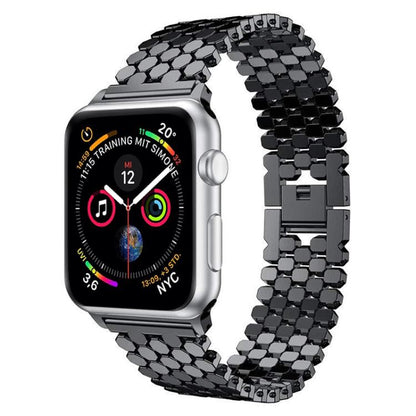 Bracelet de montre en métal à texture écailles de poisson xDfind, For Apple Watch 42 / 44 / 45 / 46 / 49mm, For Apple Watch 38 / 40 / 41 / S11 42mm