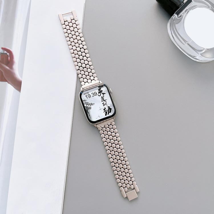 Bracelet de montre en métal à texture écailles de poisson xDfind, For Apple Watch 42 / 44 / 45 / 46 / 49mm, For Apple Watch 38 / 40 / 41 / S11 42mm