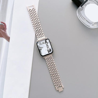Bracelet de montre en métal à texture écailles de poisson xDfind, For Apple Watch 42 / 44 / 45 / 46 / 49mm, For Apple Watch 38 / 40 / 41 / S11 42mm
