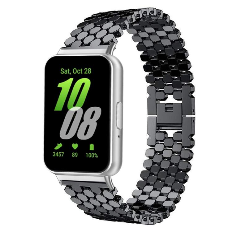 Bracelet de montre en métal à texture écailles de poisson xDfind, For Samsung Galaxy Watch Ultra/Ultra 2025, For Samsung Galaxy Watch8 / 8 Classic, For Samsung Galaxy Watch7 / FE / 6 / 5 / 4, For Samsung Galaxy Fit3