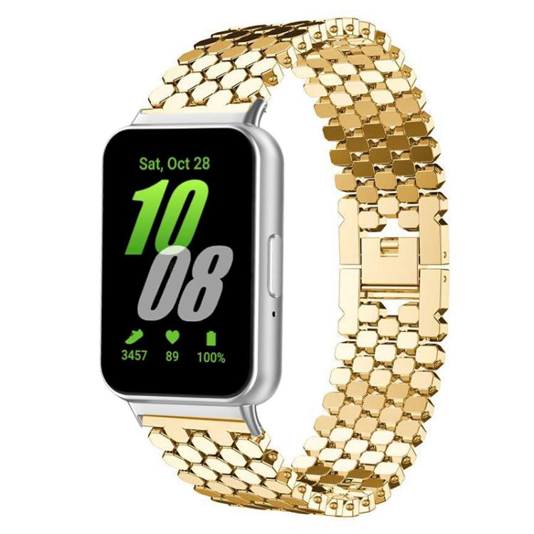 Bracelet de montre en métal à texture écailles de poisson xDfind, For Samsung Galaxy Watch Ultra/Ultra 2025, For Samsung Galaxy Watch8 / 8 Classic, For Samsung Galaxy Watch7 / FE / 6 / 5 / 4, For Samsung Galaxy Fit3