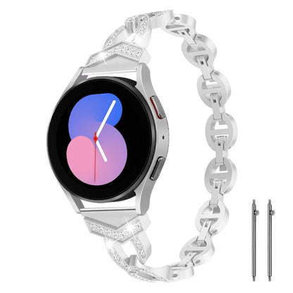 Bracelet de montre xDfind Diamond en acier inoxydable, 20mm, 22mm
