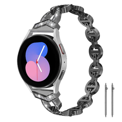 Bracelet de montre xDfind Diamond en acier inoxydable, 20mm, 22mm
