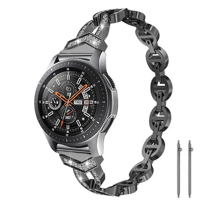 Bracelet de montre xDfind Diamond en acier inoxydable, 20mm, 22mm