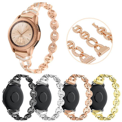 Bracelet de montre xDfind Diamond en acier inoxydable, 20mm, 22mm