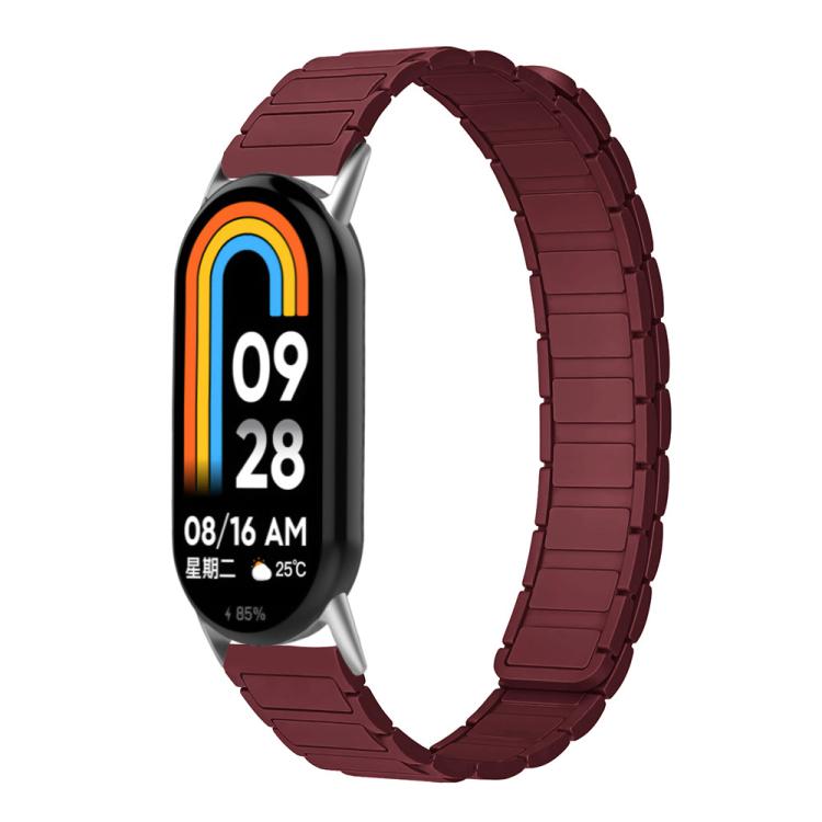 Bracelet de montre magnétique en silicone en forme de I xDfind, 14mm, 18mm, 22mm, 20mm
