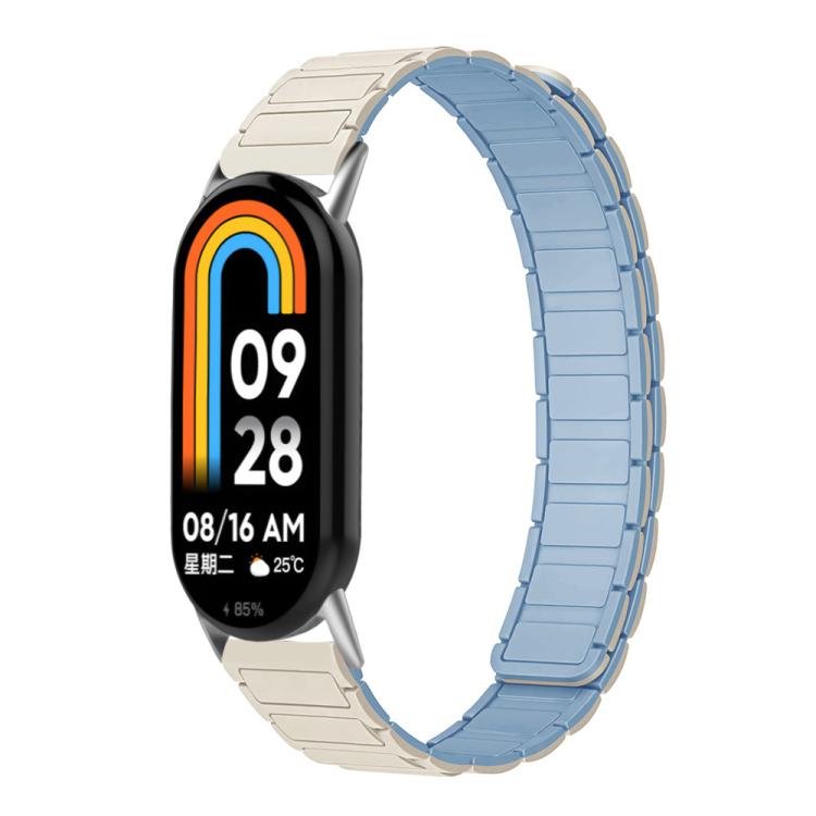 Bracelet de montre magnétique en silicone en forme de I xDfind, 14mm, 18mm, 22mm, 20mm