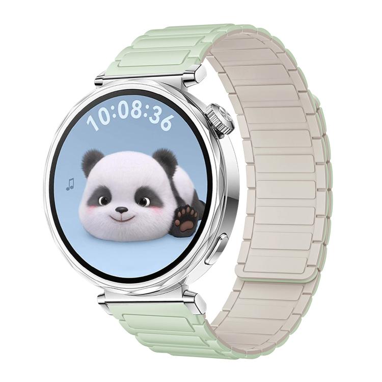 Bracelet de montre magnétique en silicone en forme de I xDfind, 14mm, 18mm, 22mm, 20mm