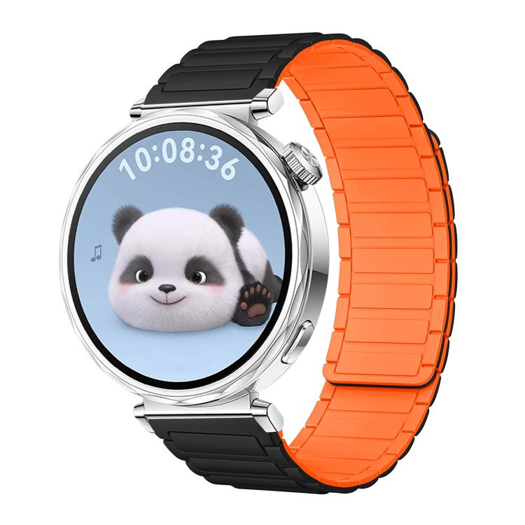 Bracelet de montre magnétique en silicone en forme de I xDfind, 14mm, 18mm, 22mm, 20mm