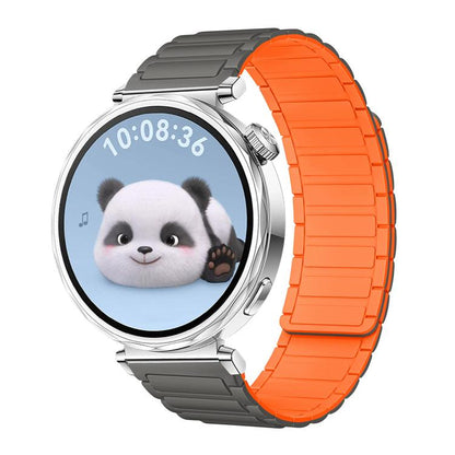 Bracelet de montre magnétique en silicone en forme de I xDfind, 14mm, 18mm, 22mm, 20mm
