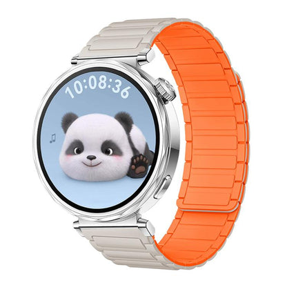 Bracelet de montre magnétique en silicone en forme de I xDfind, 14mm, 18mm, 22mm, 20mm