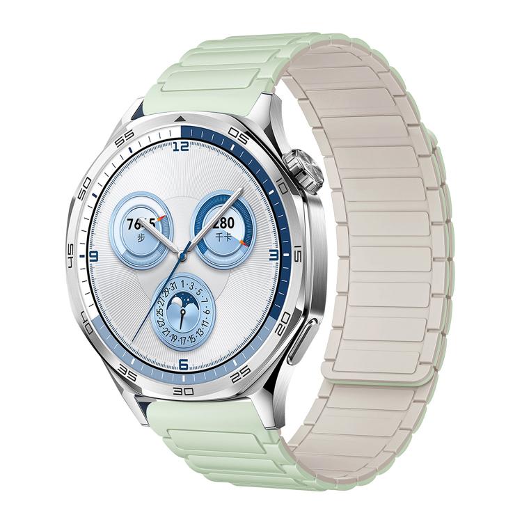 Bracelet de montre magnétique en silicone en forme de I xDfind, 14mm, 18mm, 22mm, 20mm