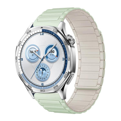 Bracelet de montre magnétique en silicone en forme de I xDfind, 14mm, 18mm, 22mm, 20mm