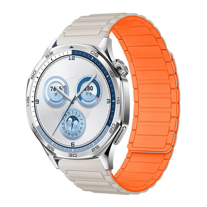 Bracelet de montre magnétique en silicone en forme de I xDfind, 14mm, 18mm, 22mm, 20mm
