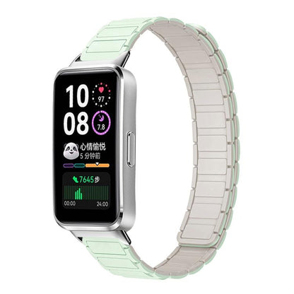 Bracelet de montre magnétique en silicone en forme de I xDfind, For Huawei Watch Fit4 / Fit4 Pro / Fit3, For Huawei Band 10 / 9 / 8