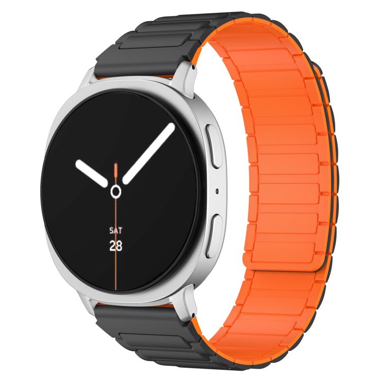 Bracelet de montre magnétique en silicone en forme de I xDfind, For Samsung Galaxy Watch Ultra / Ultra 2025, For Samsung Galaxy Watch8 / 8 Classic