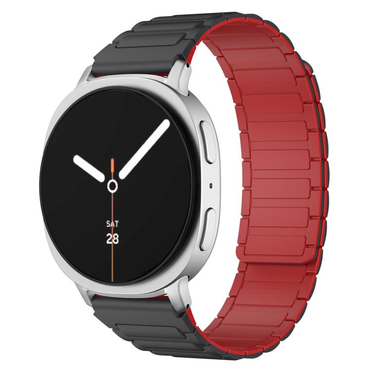 Bracelet de montre magnétique en silicone en forme de I xDfind, For Samsung Galaxy Watch Ultra / Ultra 2025, For Samsung Galaxy Watch8 / 8 Classic