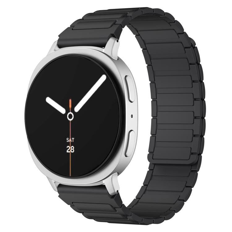 Bracelet de montre magnétique en silicone en forme de I xDfind, For Samsung Galaxy Watch Ultra / Ultra 2025, For Samsung Galaxy Watch8 / 8 Classic
