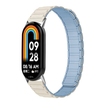 Bracelet de montre magnétique en silicone en forme de I xDfind, For Xiaomi Smart Band 10 / 9 / 8