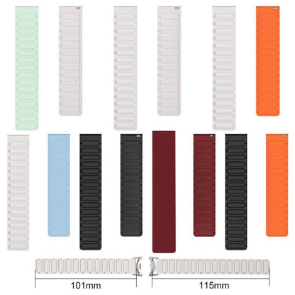 Bracelet de montre magnétique en silicone en forme de I xDfind, For Xiaomi Smart Band 10 / 9 / 8
