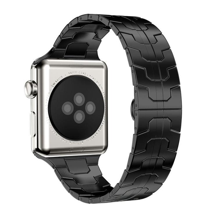 Bracelet de montre en acier inoxydable à boucle papillon xDfind, For Apple Watch 42 / 44 / 45 / 46 / 49mm, For Apple Watch 38 / 40 / 41 / S10 42mm