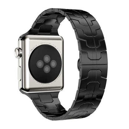 Bracelet de montre en acier inoxydable à boucle papillon xDfind, For Apple Watch 42 / 44 / 45 / 46 / 49mm, For Apple Watch 38 / 40 / 41 / S10 42mm
