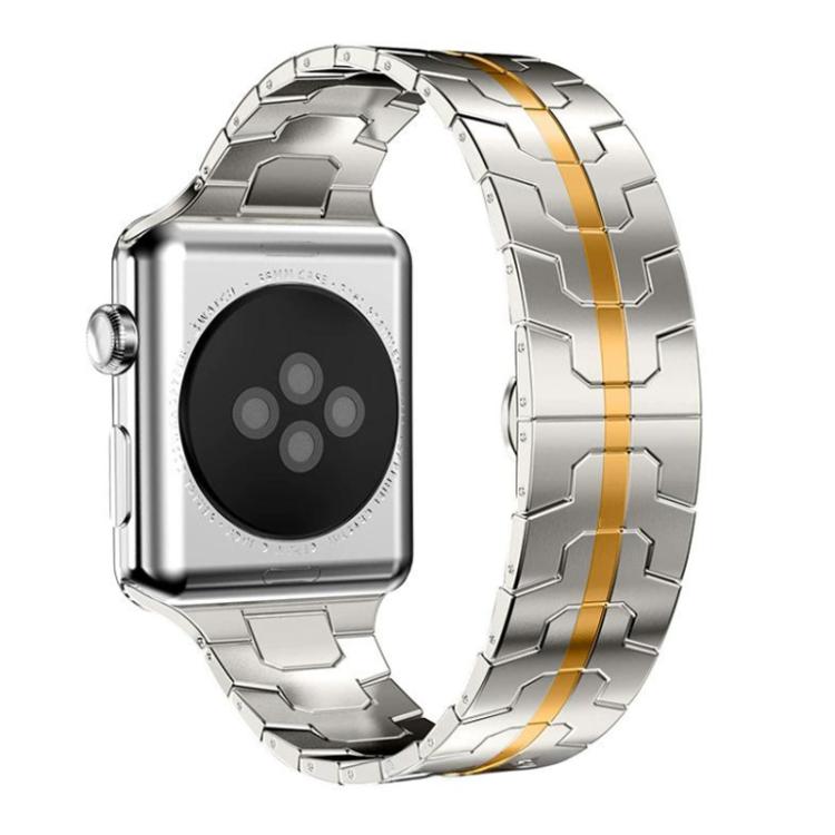 Bracelet de montre en acier inoxydable à boucle papillon xDfind, For Apple Watch 42 / 44 / 45 / 46 / 49mm, For Apple Watch 38 / 40 / 41 / S10 42mm