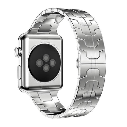 Bracelet de montre en acier inoxydable à boucle papillon xDfind, For Apple Watch 42 / 44 / 45 / 46 / 49mm, For Apple Watch 38 / 40 / 41 / S10 42mm