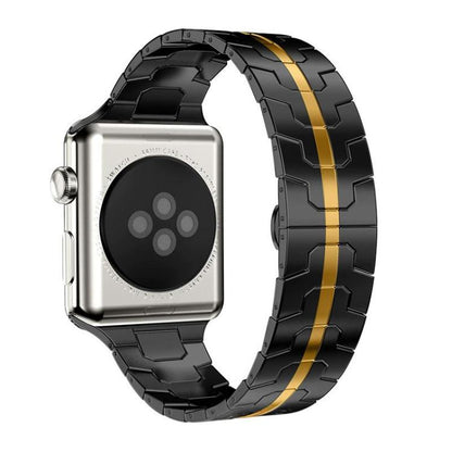 Bracelet de montre en acier inoxydable à boucle papillon xDfind, For Apple Watch 42 / 44 / 45 / 46 / 49mm, For Apple Watch 38 / 40 / 41 / S10 42mm