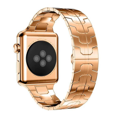 Bracelet de montre en acier inoxydable à boucle papillon xDfind, For Apple Watch 42 / 44 / 45 / 46 / 49mm, For Apple Watch 38 / 40 / 41 / S10 42mm