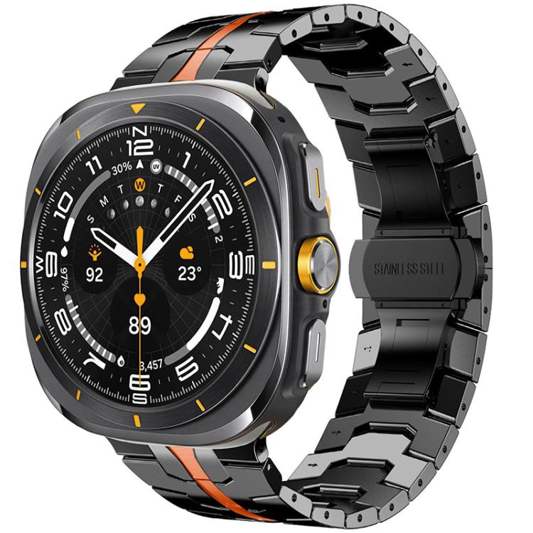 Bracelet de montre en acier inoxydable à boucle papillon xDfind, For Samsung Galaxy Watch Ultra / Ultra 2025, For Samsung Galaxy Watch8 / 8 Classic