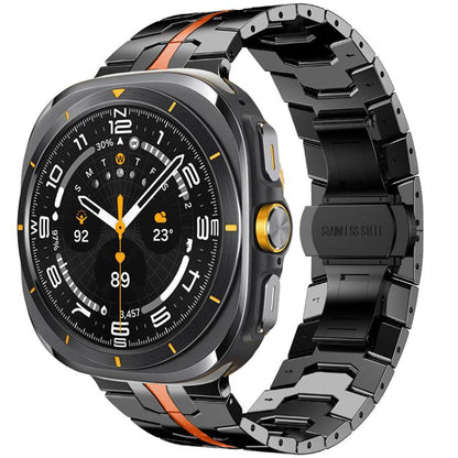 Bracelet de montre en acier inoxydable à boucle papillon xDfind, For Samsung Galaxy Watch Ultra / Ultra 2025, For Samsung Galaxy Watch8 / 8 Classic